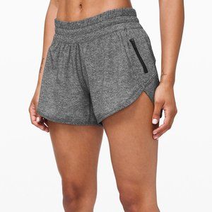 Gray Lululemon Running Tracker Short V * 4"
